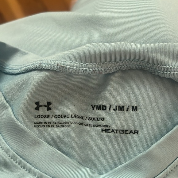 Under Armour boys blue performance material t-shirt - Picture 3 of 3